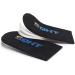 SQHT Adjustable Orthopedic Heel Lift - Height Increase Insoles for Leg Length Discrepancies and Achilles Tendonitis - Heel Cushion Lifts for Heel Pain | Black, Small-Women's 4.5-9.5/Men's 6-8.5 - Buy Online on GoSupps.com