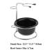 Buy High Quality Shaving Brush Stand & Black Shaving Bowl - Premium Grooming Essentials for Men - Buy Online on GoSupps.com