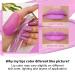 Oulac Matte Liquid Purple Lipstick | Long Lasting, Waterproof Lip Stain | Vegan & Cruelty-Free with Rose Oil | High Pigmented Formula | Light Purple M14 Unpredictable Kiss - Buy Online on GoSupps.com