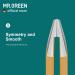 MR.GREEN Curve Handle Eyebrows Tweezers - Professional Stainless Steel Beauty Clip for Fine Hair Removal in Light Yellow - Buy Online on GoSupps.com