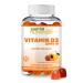 SHIFAA NUTRITION Vegetarian Vitamin D3 Gummies for Adults & Kids | 45-90 Servings 2 000IU / 1 000IU | Non-GMO Gluten-Free Gelatin-Free | Supports Bones Muscles & Immune System Halal Vitamins