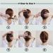 MTROYALDIA 6 Piece Metal Hair Side Combs Hair Fork Clip Teeth Hair Pin Stick for Updo Bun U Shape for Vintage Hairstyle Hair Accessories - Buy Online on GoSupps.com