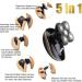 5 in 1 Rechargeable Electric Head Shaver for Bald Men - Ultimate Grooming Kit with Floating Heads Hair Clipper Nose & Ear Trimmer and Facial Brush - Buy Online on GoSupps.com