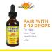 Nature's Life Vitamin D-3 Drops 5000IU | Organic Olive & Coconut Oil | Strong Bones & Immune Support | 2 oz - Buy Online on GoSupps.com