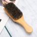 Double-Sided Beard Brush - Premium Facial Hair & Shaving Brush with Solid Wood Handle | Multifuntional Grooming Tool - Buy Online on GoSupps.com