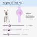 Buy Kocnydey Reflective Airtag Cat Collar - Adjustable Anti-Wing Design for Cats & Small Dogs (23-30cm) - Purple - Buy Online on GoSupps.com