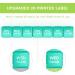 Annwer Large Monthly Pill Organiser 28 Day Pill Box Organizer by Week Large 4 Weeks One Month Pill Cases with Dust-Proof Container for Pills/Vitamin/Fish Oil/Supplements-Cyan - Buy Online on GoSupps.com