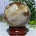 Natural Sphere Cherry Agate Crystal Ball Natural Gemstones Quartz Sphere Fengshui Home Decoration 1pc (Color : 120-130g) - Buy Online on GoSupps.com