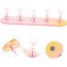 minkissy 1 Set Nail Practice Holder Decor Fake Nails Training Nail Racks Nail Racks for Nail Painting Nail Art Practice Manicure Magnetic Nail Stands Convenient Nail Display Plastic Suite 12.8x3.7cm As Shown - Buy Online on GoSupps.com