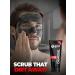 Beardo Activated Charcoal Face Scrub - Deep Pore Cleaning for Men | Anti-Pollution Acne Prone Skin | 100 gm - Buy Online on GoSupps.com