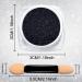 NOVAL Black Chrome Nail Powder Set | Pearlescent Aurora Mica Pigment | DIY Nail Art Decoration Kit with Sponge Sticks | for Nail Salon - Buy Online on GoSupps.com