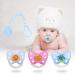 Greattangle Baby Nipple Pacifier Chain Clips & Bite Ring - Feeding Milk Accessories for Toddlers | Plastic Buckle Toy Care Carrier for Fruits & Vegetables - Buy Online on GoSupps.com