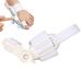 Bunion Corrector Toe Straightener Set for Women Men Adjustable Toe Splints for Bunions Splint Corrector with Knob Correction and Inner Silicone Pad for Bunion Relief White