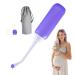 Portable bidet for on the go personal hygiene and care product intimate area cried 400 ml portable device for personal hygiene and care of private parts for drivers and travel Faceynde Lila