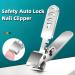 MaryCarrie Nail Clippers with Catcher Professional Nail Cutters for Men & Seniors Toenail Clippers for Thick Nails Ingrown Toenails Fingernails German Stainless Steel Ergonomic Design for Easy Use - Buy Online on GoSupps.com
