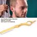 Premium Gold Hair Texturizing & Thinning Razor | Feather Styling for Perfect Cuts - Buy Online on GoSupps.com