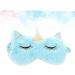 Beaupretty 3pcs Cute Sleeping Mask Set - Cartoon Eye Masks for Women Kids & Men - Sky Blue Night Blindfolds & Eyeshade - Buy Online on GoSupps.com