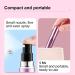 WROLY Perfume Atomiser 5ML Refillable Perfume Bottle with Rubber Sealing Ring Mini Portable Perfume Travel Bottle Travel Perfume Bottle Easy to Carry Perfect for Travel & Outdoor (Pink + Black) - Buy Online on GoSupps.com