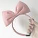 Big Bow Halloween Hair Hoop - Pink Style | Handmade Bow Headband for Women | Party & Cosplay Costume Headwear - Buy Online on GoSupps.com