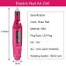 Electric Nail Drill Kit - 15000 RPM Cordless Manicure Filer Tool with 6 Bits for Buffing, Grooming, and Polishing Nails | Home & Commercial Use - Buy Online on GoSupps.com