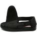 CYN Breathable Lightweight X-Wide Diabetic Men's Slippers with Memory Foam - Black, 7US/25.5cm - Buy Online on GoSupps.com