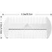 AhfuLife Metal Hair&Beard Comb - EDC Credit Card Size, Anti-Static Dual Action Stainless Steel Comb for Wallet and Pocket - Buy Online on GoSupps.com