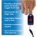 Roscoe Medical Finger Pulse Oximeter - Pediatric and Adult Oxygen Saturation Monitor for Sports and Aviation Use - Buy Online on GoSupps.com
