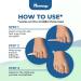 Hammer Toe Straightener Corrector Splint - Orthopedic Brace for Crooked Toes - Toe Separator and Cushioned Bandages for Hallux Valgus - Beige - Buy Online on GoSupps.com