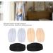 WOMEN SHOULDER PAD SOFT SILICONE NON SLIP ADJUSTABLE PADS SKIN BLACK WHITE COLOR FOR COMFORT AND SUPPORT - Buy Online on GoSupps.com