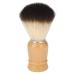 Men's Beard Brush Soft Hair Wooden Handle Rich Foam Beard Cleaning Grooming Brush for Daily Use