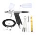 Sand Blaster Portable Air Brush Spray Gun Airbrush Compressor Pen for Makeup Beauty Care Skin Nail Art Cake Decoration Barber Shop (Color : C)
