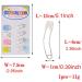 NX Garden 12pcs Curved Safety Pins Plastic Head Safety Locking Baby Cloth Diaper Nappy Pins for Baby Care - Buy Online on GoSupps.com