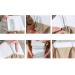 MJMP Pleat Tape for Curtain Heading Vintage Style Small Size(10Yard White) white 2.8in X 10Yard - Buy Online on GoSupps.com