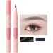 Thin Eyebrow Pencil | 2 Fork Tip Eye Brow Sweatproof | Realistic Make up Eye-Catching Eye Makeup for Women Teens Kagrote 02# - Buy Online on GoSupps.com