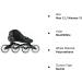 SKTYEE Carbon Fiber Inline Speed Skates - High Performance Racing Skates for Adults - Unisex Black Size 7 Men/Size 8 Women - Buy Online on GoSupps.com