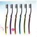Ultechnovo Bamboo Toothbrush Set - Sustainable Oral Hygiene for Family | Eco-Friendly Slipproof Design for Effective Gum Care - Buy Online on GoSupps.com