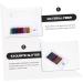 FOMIYES 18 Pairs Glitter False Eyelashes Halloween Fake Eyelash Color Lashes Extension Colorful False Eyelashes Thick Eyelashes Makeup Supplies Glitter Eyelashes Extend Fiber Flash - Buy Online on GoSupps.com