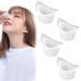 4Pcs Eye Wash Cup Set Portable Silicone Eyewash Cup Easy to Clean and Reusable Silicone Eye Bath Cup Eye Cups for Washing Eyes Ideal for Workers Contact Lens Users and Makeup Lovers