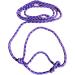 Equine Outlet Adjustable Small Rope Halter - Pony Sheep Llama Section A Shetland Calf (Pink/Purple) Pink / Purple - Buy Online on GoSupps.com