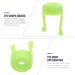 Healifty 2pcs Silicone Eye Drop Helper for Seniors - Green | Dispenser Assist Device for Easy Eye Drops Application - Buy Online on GoSupps.com