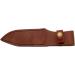 THIRD H0738RD Hunting Knife - 12.5 cm Satin Steel Blade Pakka Wood Handle & Leather Case | International Shipping Available - Buy Online on GoSupps.com