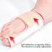 TMISHION Hammer Toe Straightener - Cushioned Bandage for Toe Straightening and Stress Reduction - Adjustable Claw Corrector for Right Foot - Buy Online on GoSupps.com