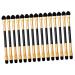 Beatifufu Make Up Sponge 15pcs Eye Shadow Brush Sponges Eye Shadow Applicator Sticks Women Makeup Brush Double Sided Cosmetic