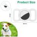 Ainiv Silicone Protection Case for Apple Airtag - Night Green Dog & Cat Tracker Cover Pet Loop Holder Durable Silicone Protective Accessory - Buy Online on GoSupps.com