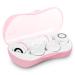 Waterproof Facial Cleansing Spin Brush Set with 4 Interchangeable Brush Heads - Electric Face Scrubber Cleanser Brush by CLSEVXY - Face brush for Deep Scrubbing, Gentle Exfoliating and Massaging Pink