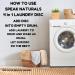 Deep Cleaning Oxi Power Laundry Detergent Pods - 141 Disc Box for Powerful Stain Removal - International Shipping Available - Buy Online on GoSupps.com