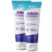 Arthritis Wonder Pain Relief Cream 4 oz Arthritis Pain Relief Cream for Hand Knee Foot and Wrist Joints Fast-Acting Deep Penetrating Non-Greasy Formula with Natural Wogonin - 2 Pack