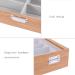 Wooden Glasses Holder Stand 6/8 Grid Velvet Organizer | Sunglasses Display Case with Cover | Decorative Gift for Eyewear - Buy Online on GoSupps.com