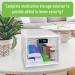 EZY DOSE Medication Lockbox - Secure Large Capacity Storage for Vitamins & Medications | BPA Free Food Safe Combination Lock - Shop Internationally - Buy Online on GoSupps.com