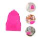 Stainless Steel Mirror Makeup Brush Cleaning Pad & Silicone Face Scrubber Gloves | 19x13cm Rosy | Perfect for Brush Cleaning & Face Cleansing - Buy Online on GoSupps.com